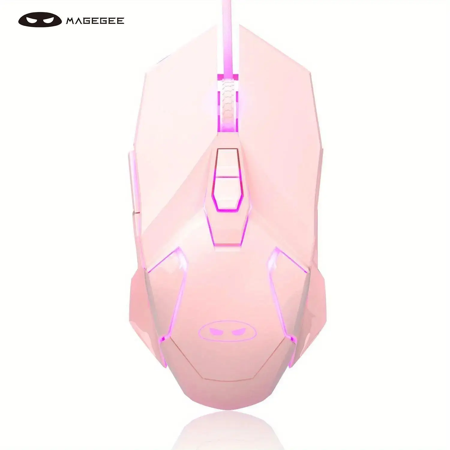 MageGee G10 Wired Gaming Mouse for Keyboard, 1 Count Wired Mouse Cool Gaming Accessories, 7 Colors Breathing LED Backlit Mouse for Gaming, PC Accessor