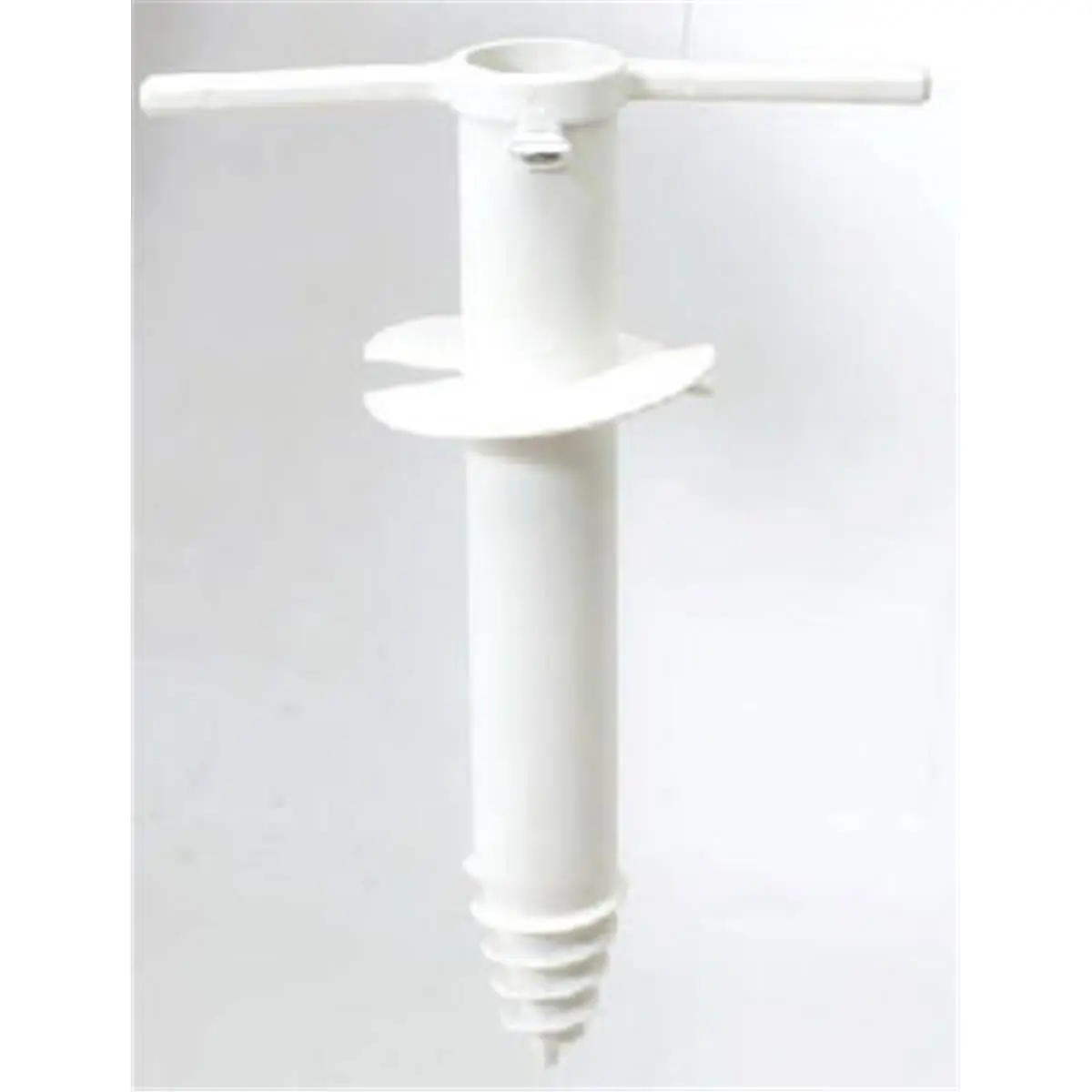 212 MAIN Outdoor Beach Sand Anchor, XCB202CB-01 Model, Nylon Fiber Construction, Rustproof White Design