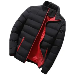 Men's Winter Full-zip Padded Jacket - Warm And Lightweight, Thick Hooded Jacket for Fall And Winter