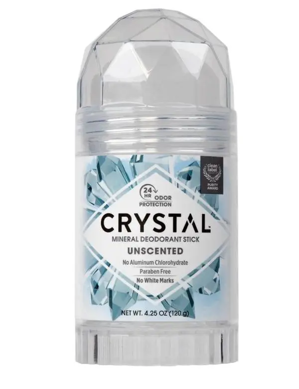 CRYSTAL Deodorant Stick (30003), Unscented, 4.25 Ounce CRYSTAL Deodorant Stick (30003), Unscented, 4.25 Ounce