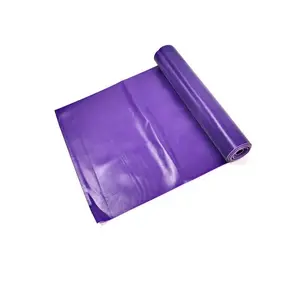 Resistance Bands for Exercise – Long Elastic Stretch Bands for Physical Therapy, Yoga, Pilates & Fitness – Durable Resistance Bands for Strength Training, Full Body Workouts & Home Gym | Small, Purple