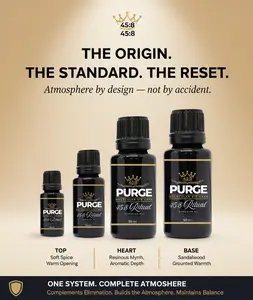 PURGE™ 45:8 Ritual Diffusion Oil - Warm Woods & Soft Spice for Healthy Wellness Atmosphere by Design