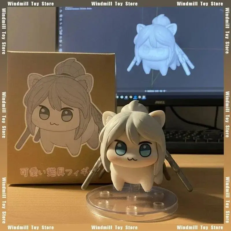 Doro×Jett  Doll Cute Figure Anime Valorant Games Peripheral Custom Model Kawaii Doll Cute Desktop Decoration Collections Holiday