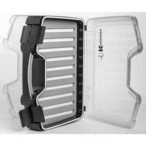 Fly Fishing Double-Face Waterproof Streamer Large Fly Boat Storage Box Foam A
