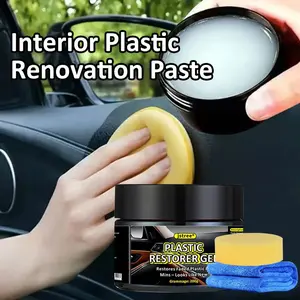 Jstree Plastic Refinish Paste, Car Interior Aging Repair, Plastic Restoration Tool, 200g, Automotive Care Essentials