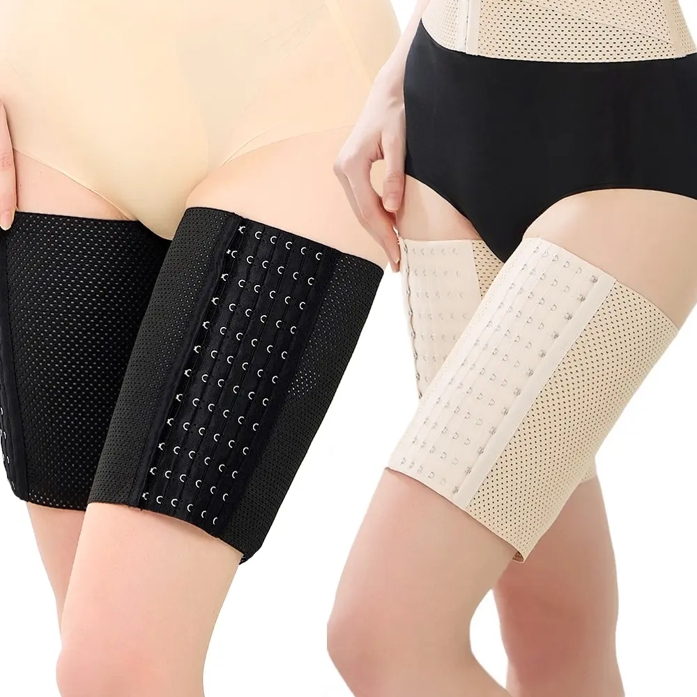 1Pair Thigh Trainer for Women, Thigh Compression Sleeve Adjustable Protective Belt Workout Gear