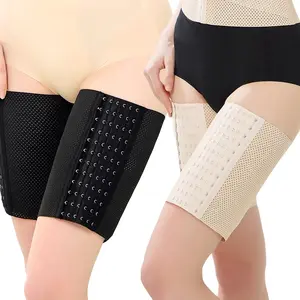 1Pair Thigh Trainer for Women, Thigh Compression Sleeve Adjustable Protective Belt