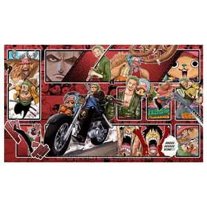 [2 Sample] Zoro Color Playmat Anime Trading Card Game Mat OPCG CCG Mousepad Gaming Desk Mat