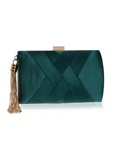 Women's Elegant Evening Clutch Bag with Tassel Design, Perfect for Weddings, Parties, Travel, Business, Birthdays & More