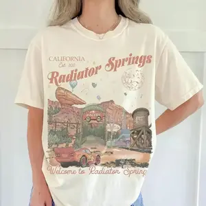 WDW Radiator Springs Shirt, MC Lightning Queen Disneylan Tee, Cars Family Shirt, WDW Vacation Shirt, Magic Kingdom Shirt