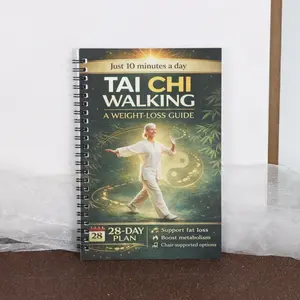 Home Workout Tai Chi Step Fat Burning Manual, Daily 10-Minute Routine, 28-Day Progressive Weight Loss, No Running or Jumping