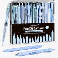14pack/Blue(black ink*12+ Highlighters*2)
