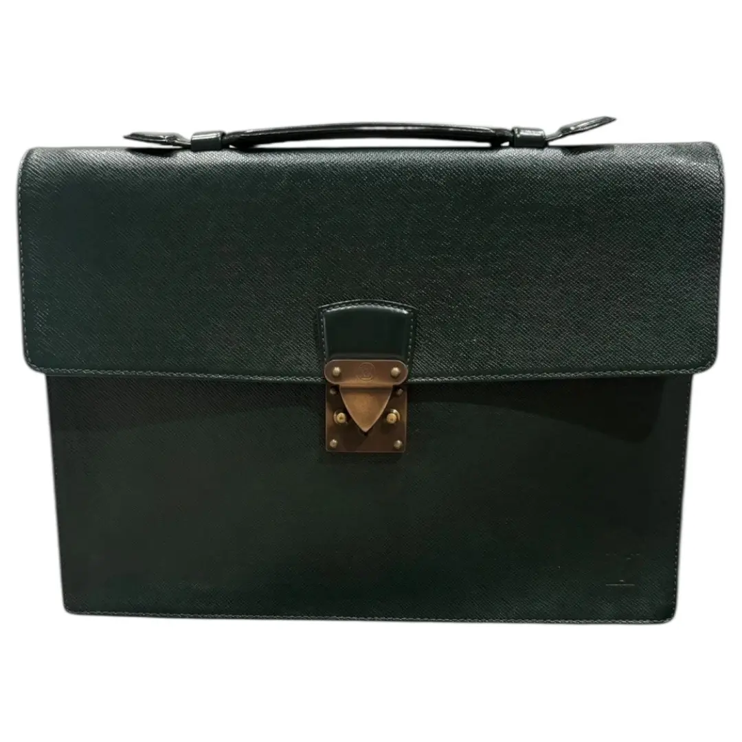Louis Vuitton ビジネスバッグ ダークグリーン LOUIS VUITTON - 入手困難✨ ルイヴィトン ビジネスバッグ タイガ