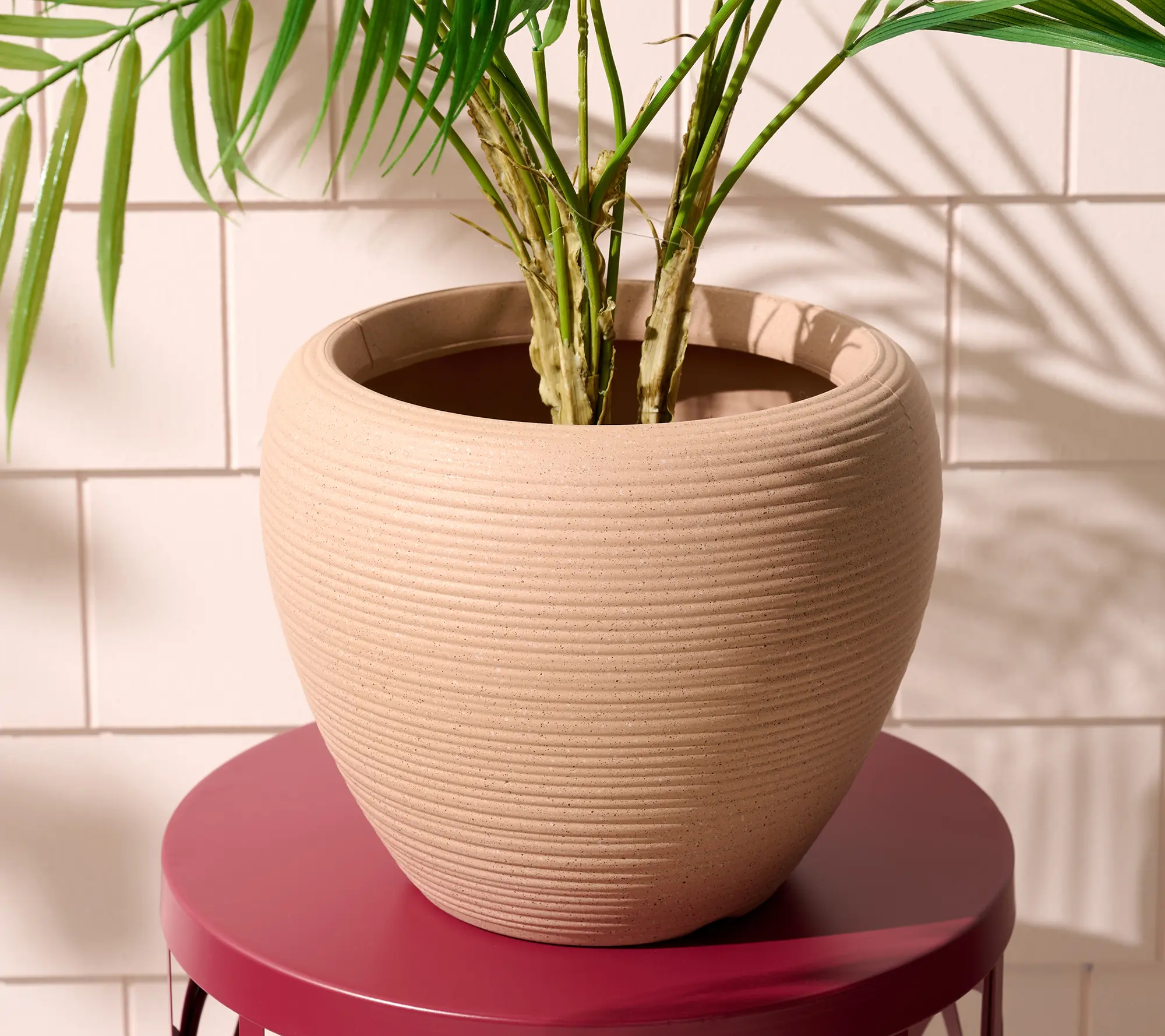 Garden Reflections 7" Half Round Planter By Sandra Garden Reflections 7" Half Round Planter By Sandra