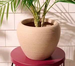 Garden Reflections 7" Half Round Planter By Sandra Garden Reflections 7" Half Round Planter By Sandra