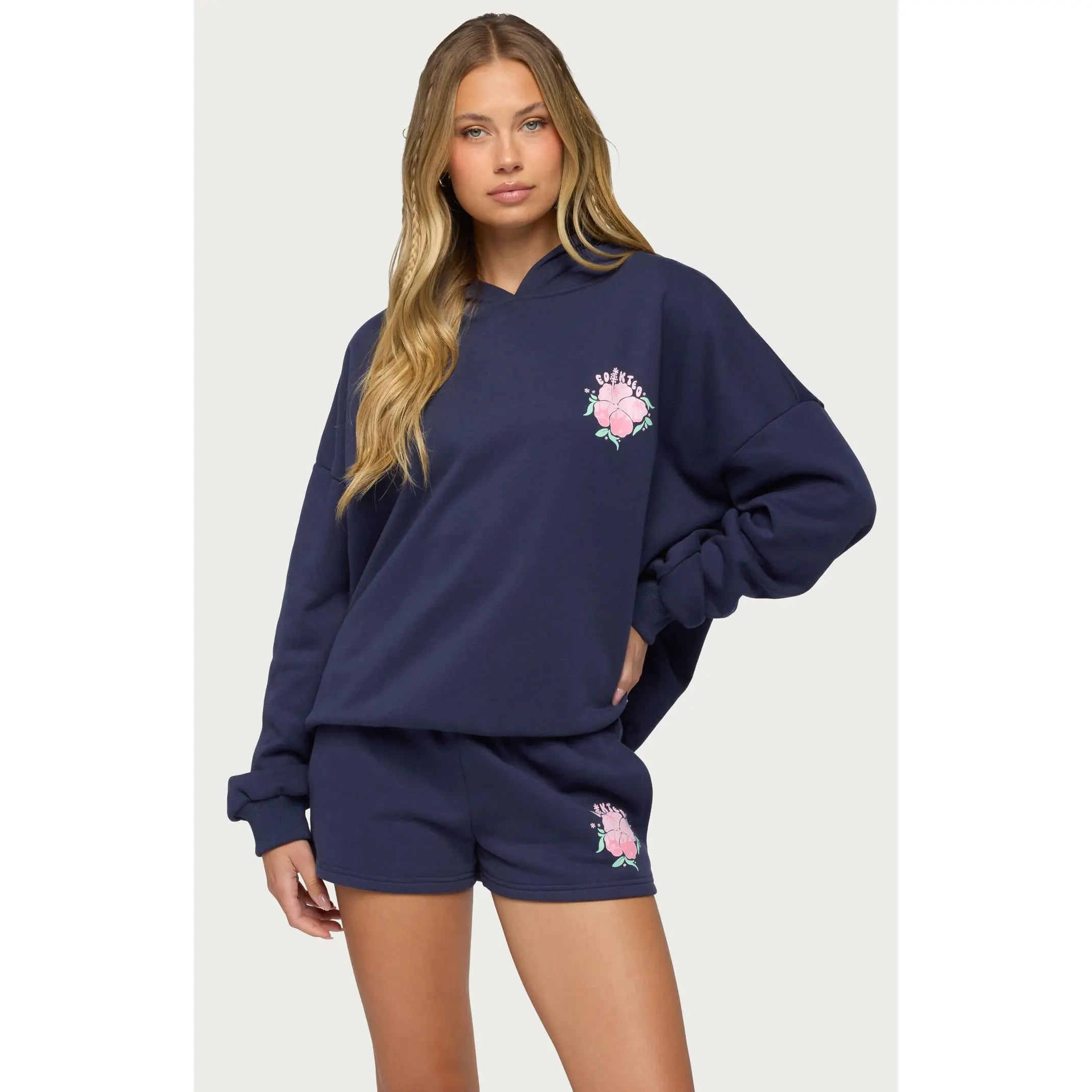 Edikted Women's Beach Bloom Hoodie