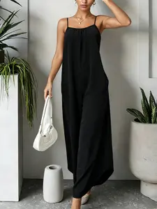 Casual Vacation Fashion Jumpsuit, Stylish One-Piece for Travel, Comfortable and Trendy Clothing
