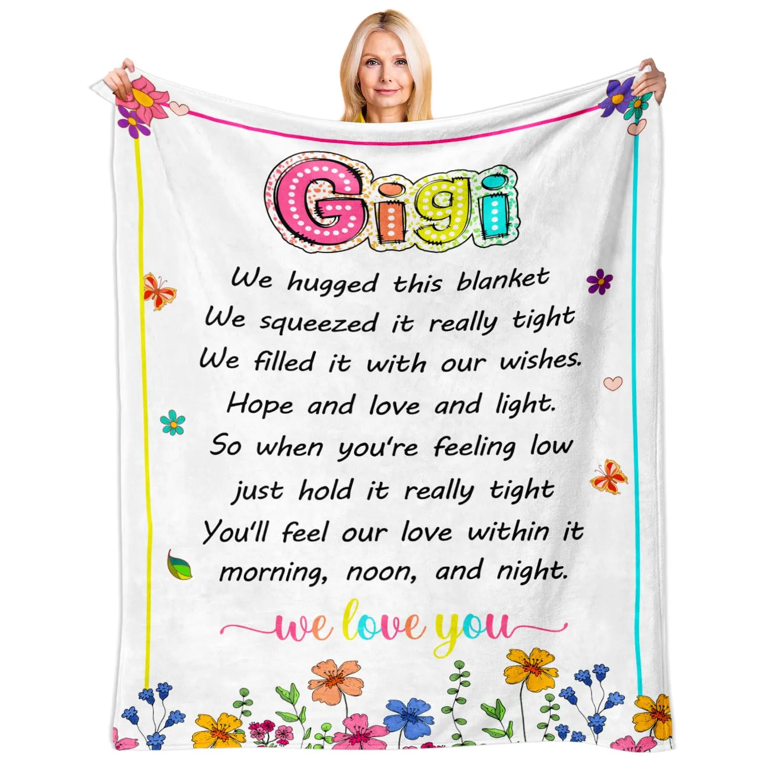 Gigi Gifts for Grandma  from Grandkids Gigi Christmas Mothers Day Birthday Gifts for Gigi Best Gigi Ever Gifts Gigi Blanket 50X60
