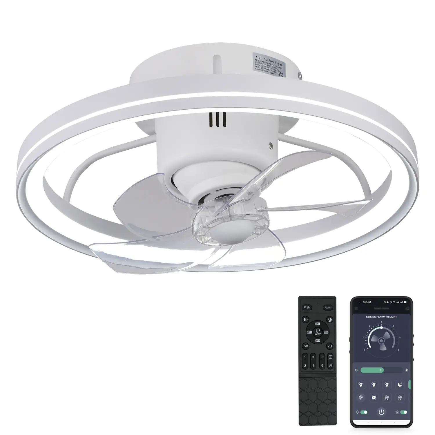 White-360° Oscillation