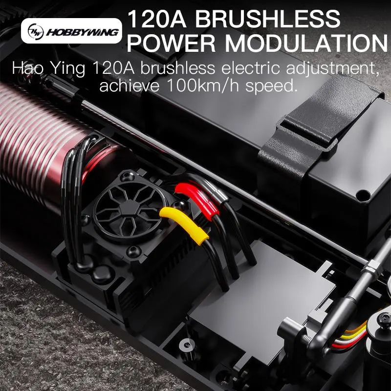 HOSHI N518 1:8 Scale Brushless Monster Trucks, 62+MPH High Speed