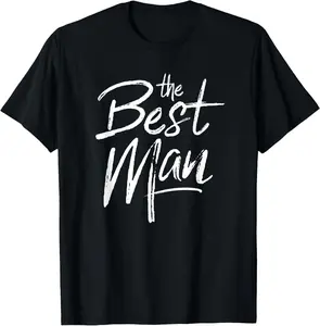 100% Cotton Best Man Matching Bachelor Party Groomsman Group T-Shirt