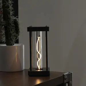 Creative Night Light, USB Rechargeable Square Magnetic Night Light, Atmosphere Night Light, Ambient Night Lights for Desktop, Office, Bedroom, Room Decoration