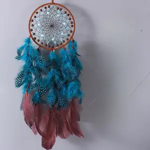 New Retro Dreamcatcher Pendant Feather Dreamcatcher Wind Chime Home Decoration