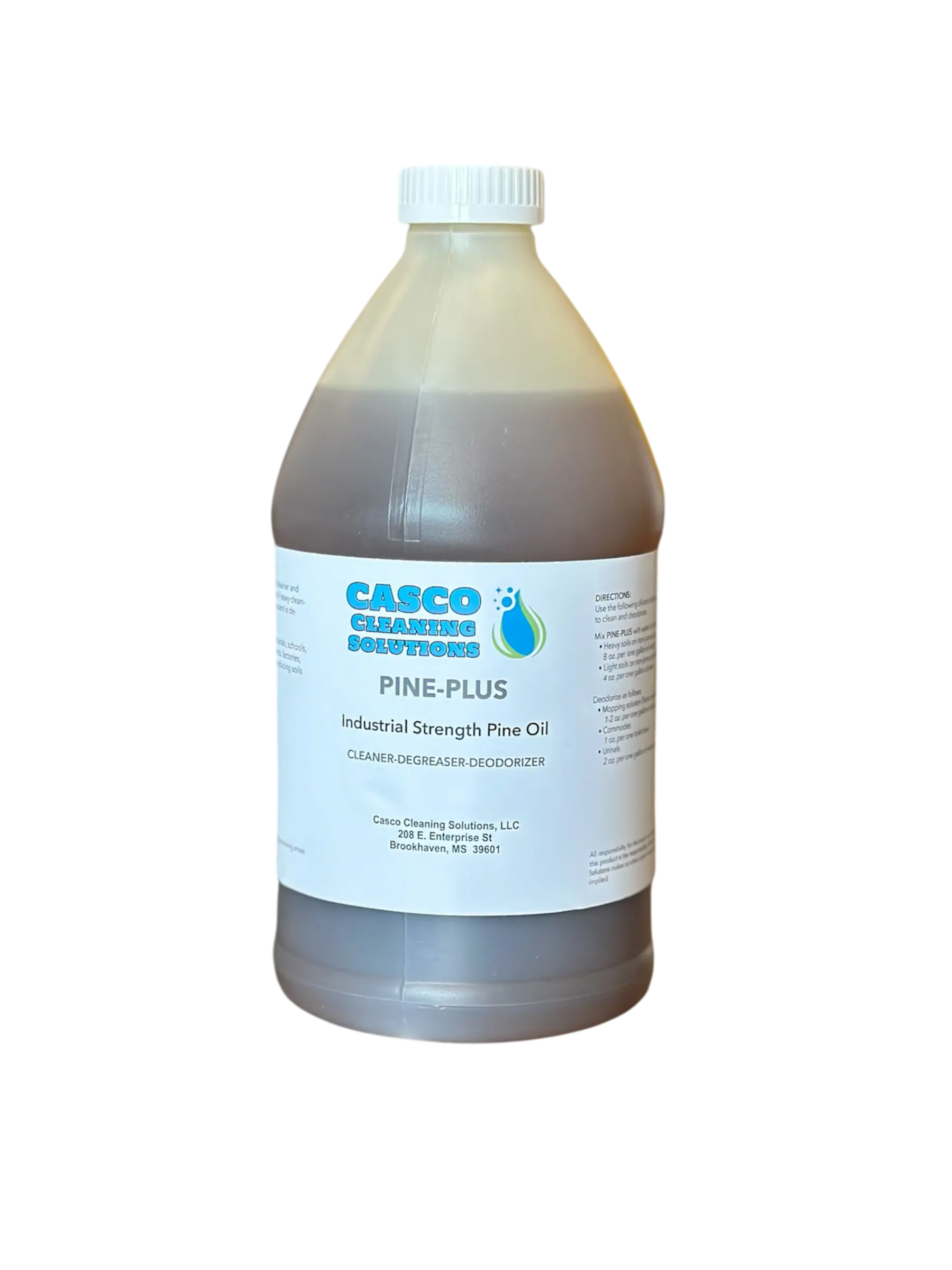 1/2 Gal -Casco Cleaning Solutions Pine- Plus with Pine Oil.