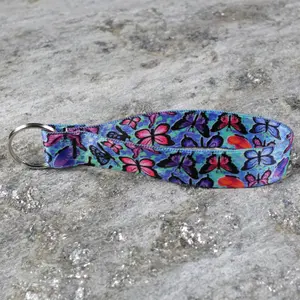 Nature Inspired Keychain Wristlet  Outdoor Style Key Wrist Strap for Keys & Bags