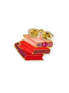Creative Rhinestone Book Decorations, DIY Innovative Gift, Handmade Phone Chain Keychain Beads, Keychain Pendant, Indoor Ornament Car Hanging, Versatile Use