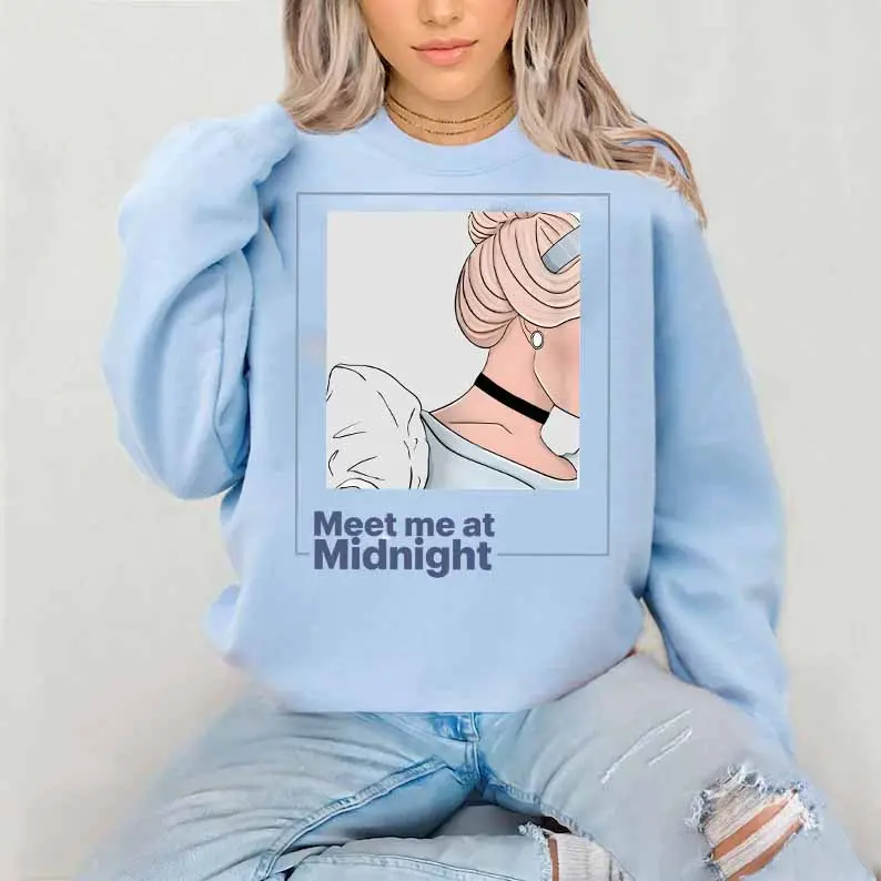 Meet Me At Shirt Black Choker fixed version Tshirt/sweatshirt/hoodie, Character Shirt, Light Blue Shirt