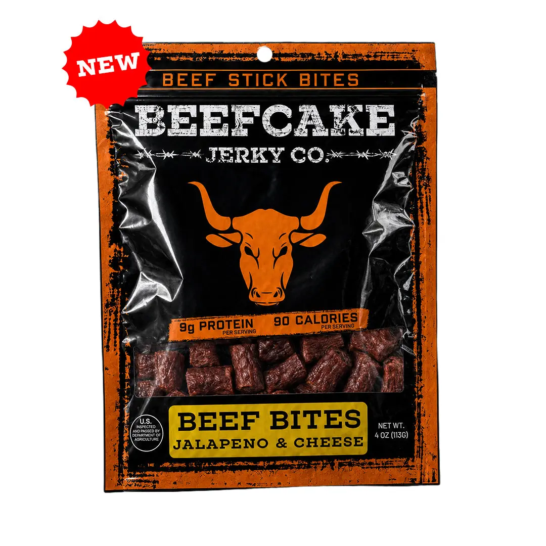 Beefcake Jalapeno & Cheese Beef Bites