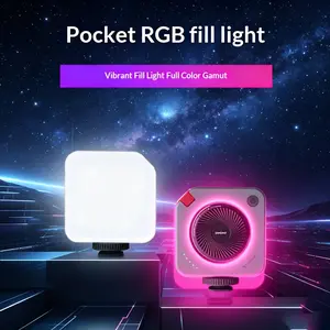 Portable Rechargeable Smartphone Fill Light - Adjustable Temperature Modes, Dual-Color On-Location Lighting for Live Streaming, Photography, Ideal Camera & Phone Tech Accessories Gift