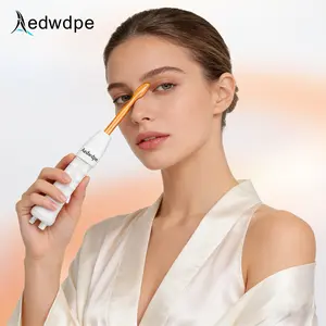 Face care stick, beauty instrument 4-in-1 portable massager, electrotherapy comb-portable high-frequency electrotherapy stick, light beige face care set, ideal gift for parents and girlfriends.