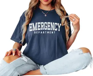 Emergency Department Nurse T-Shirt, ER Nurse Shirt, Emergency Medicine Nurse Tee, Emergency Nurse Gift, Nursing Gift, Nurse Week Outfit, For Her Him