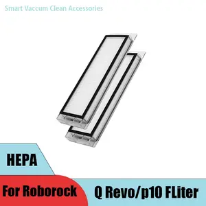 2-12pc Hepa Filter Replacement For Roborock P10/ Roborock Q Revo Vacuum Cleaner Spare Parts Robot Vacuum HEPA Filter Accessories