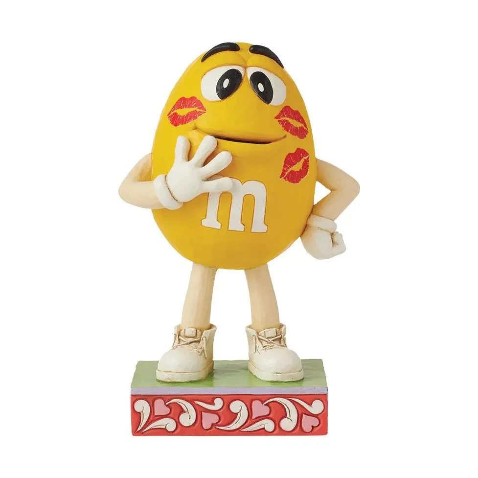 Jim Shore Heartwood Creek M&M's Yellow Character Figurine 7"H