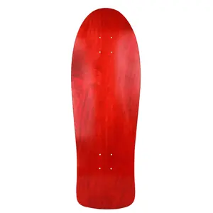 Moose Old School Deck 10" x 30" Stained Red