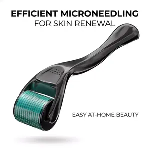 540 Titanium Needle Beard Roller: Ideal for home facial care, equipped with high-hardness titanium alloy micro-needles, convenient and practical for daily use, effortlessly meeting your care needs