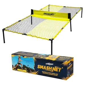 Vivere SMASHNET Outdoor Family Backyard Play Volleyball Table Tennis Game Set