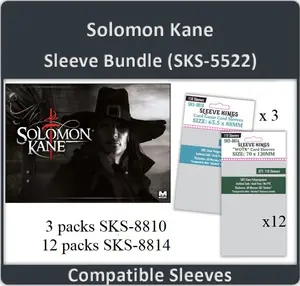 "Solomon Kane" All-In Compatible Sleeve Bundle  (8810 X 3 + 8814 X 12)