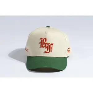 RF John 3:16 Snapback - GREEN / OFFWHITE