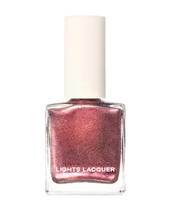 True Loves Kiss Nail Polish - Sheer Taupe with an Amber Pink Shimmer Finish.