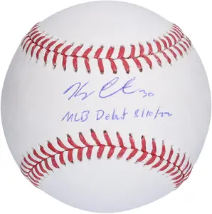 Kerry Carpenter Detroit Tigers Autographed Baseball with "MLB Debut 8/10/22" Inscription - Fanatics Authentic Certified