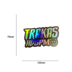 [Pack of 2] Car stickers for decorating car body, motorcycle helmets, laser reflective creative scratch covering, suitable for cars, trucks, SUVs, glass doors, windows, and refrigerators - Colorful