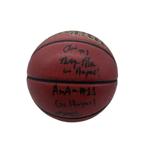 Georgetown Hoyas Multi Signed NCAA Wilson Replica Basketball (CX Auth)