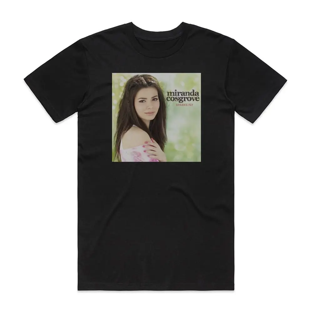 Miranda Cosgrove Sparks Fly Album Cover T-Shirt
