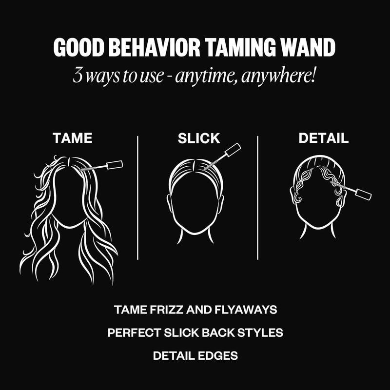 Frizz & Flyaway Hair Taming Wand-Lightweight Gel Control Stick for Smooth, Sleek Hair, Anti-Frizz Styling,Solution for All Hair Types