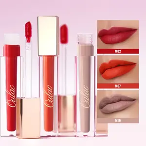 OULAC Kissproof Liquid Lipstick Matte - Waterproof, No Transfer, Highly Pigmented Formula with Rose Oil, Christmas Gifts for Women