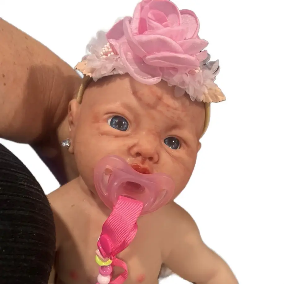 Silicone Baby girl  - 18” 7lb Girl/ Boy also available
